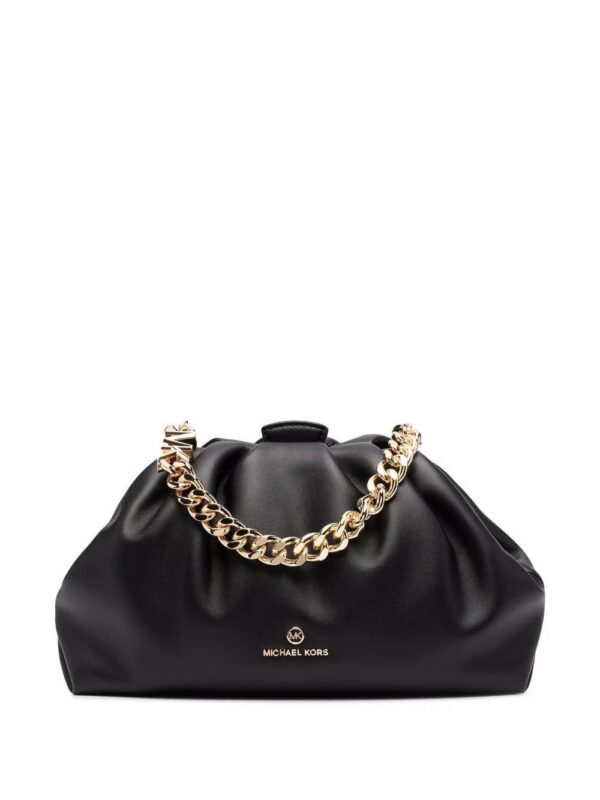 18024582_38183726_1000.jpg Michael Michael Kors logo-lettering clutch