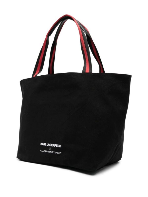 18024868_39976945_1000.jpg Karl Lagerfeld x Alled-Martinez logo-print tote bag