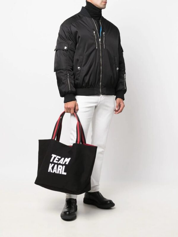 18024868_39976948_1000.jpg Karl Lagerfeld x Alled-Martinez logo-print tote bag