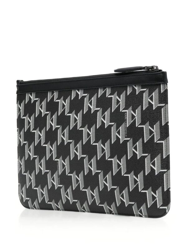 18024874_40076588_1000.jpg Karl Lagerfeld small monogram-print clutch