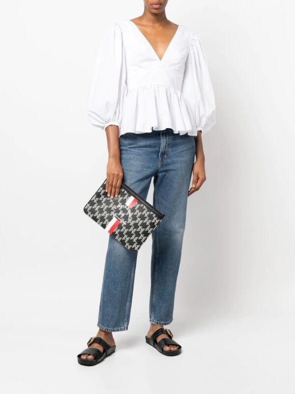 18024874_40078205_1000.jpg Karl Lagerfeld small monogram-print clutch