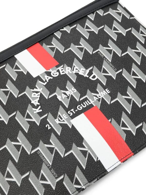 18024874_40078207_1000.jpg Karl Lagerfeld small monogram-print clutch