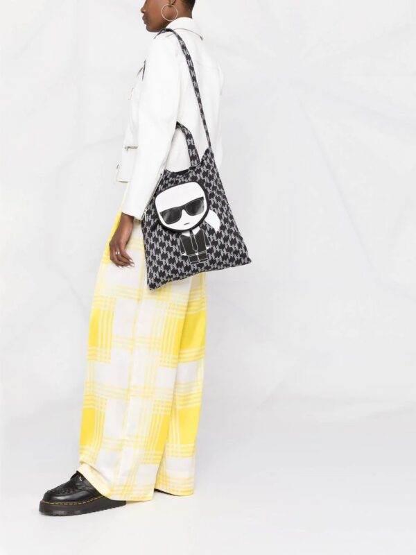 18024882_39475719_1000.jpg Karl Lagerfeld K/Ikonik Karl Pocket tote bag