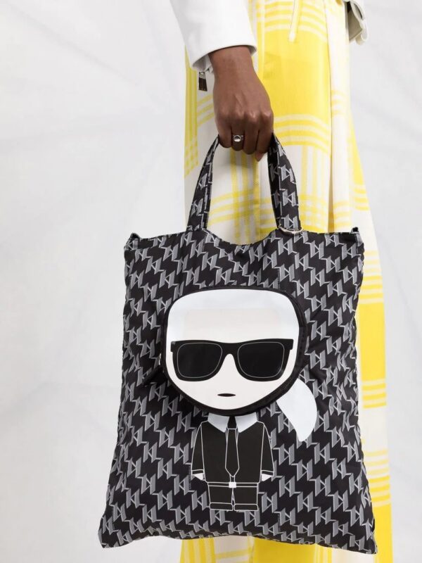 18024882_39475733_1000.jpg Karl Lagerfeld K/Ikonik Karl Pocket tote bag