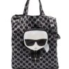 18024882_39475736_1000.jpg Karl Lagerfeld K/Ikonik Karl Pocket tote bag