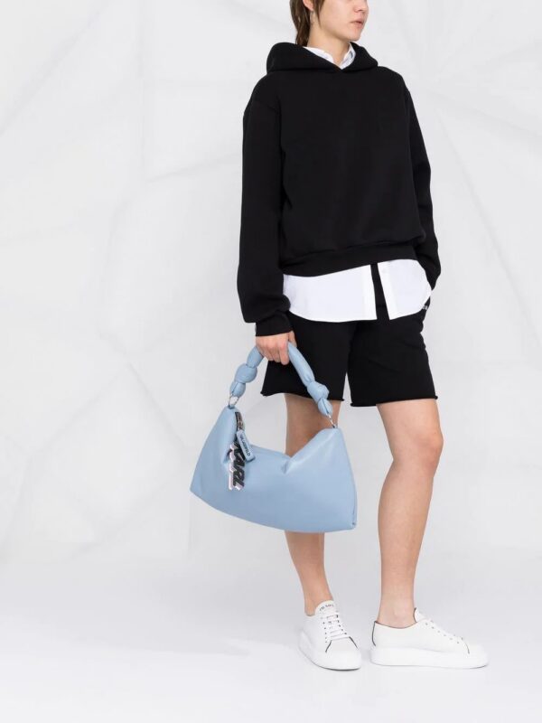 18024935_39677533_1000.jpg Karl Lagerfeld K/Knotted medium padded shoulder bag