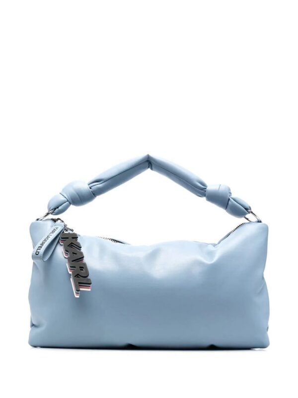 18024935_39678352_1000.jpg Karl Lagerfeld K/Knotted medium padded shoulder bag