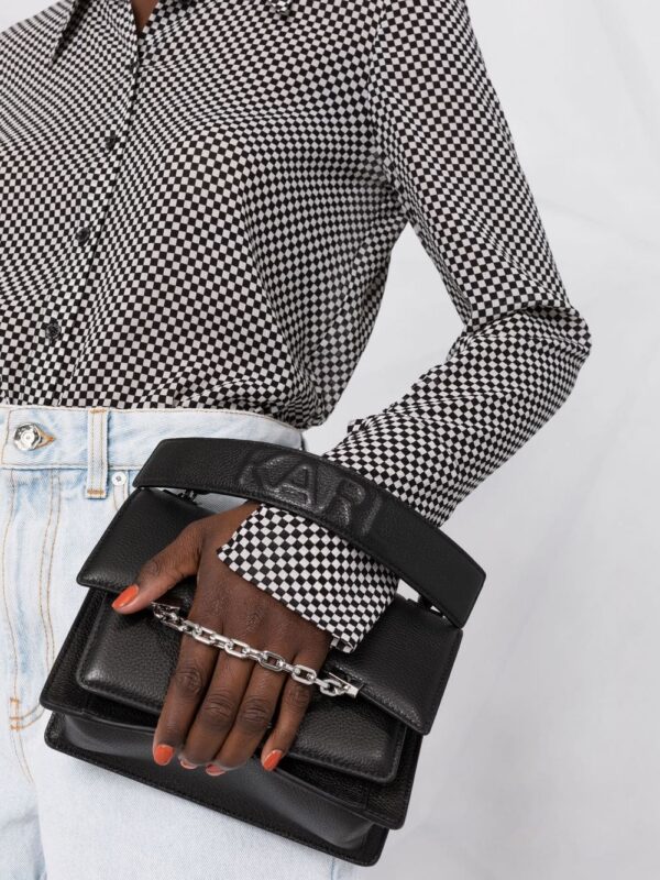 18024949_39477230_1000.jpg Karl Lagerfeld K/Seven Grainy shoulder bag