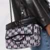 Karl Lagerfeld mini K/Seven Soft boucle bag