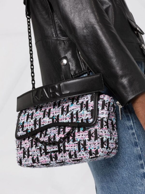 Karl Lagerfeld mini K/Seven Soft boucle bag