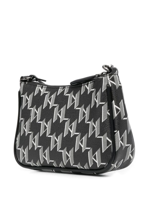18025275_39758581_1000.jpg Karl Lagerfeld monogram-print shoulder bag