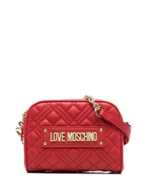 18070799_40302765_1000.jpg Love Moschino logo-lettering quilted crossbody bag
