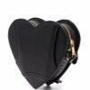Moschino Heart Biker leather crossbody bag