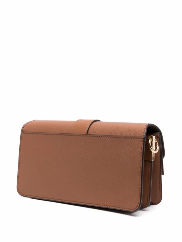 18087575_38309980_1000_fe4fe2da-46d1-43fd-ac00-4a296a19c773.jpg Michael Michael Kors logo-plaque leather shoulder bag