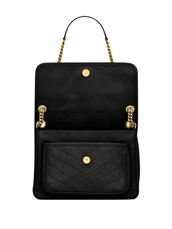 18192114_40598845_1000.jpg Saint Laurent Niki logo-lettering shoulder bag