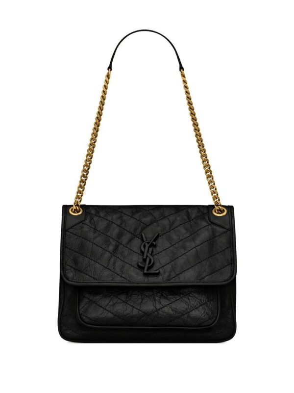 18192114_40599882_1000.jpg Saint Laurent Niki logo-lettering shoulder bag