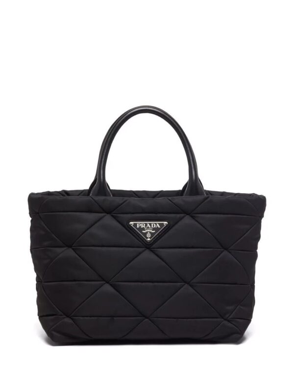 18193770_38801340_1000.jpg Prada Re-Nylon triangle-logo plaque padded tote bag