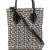 18222894_39747548_1000.jpg Balmain monogram-pattern tote bag