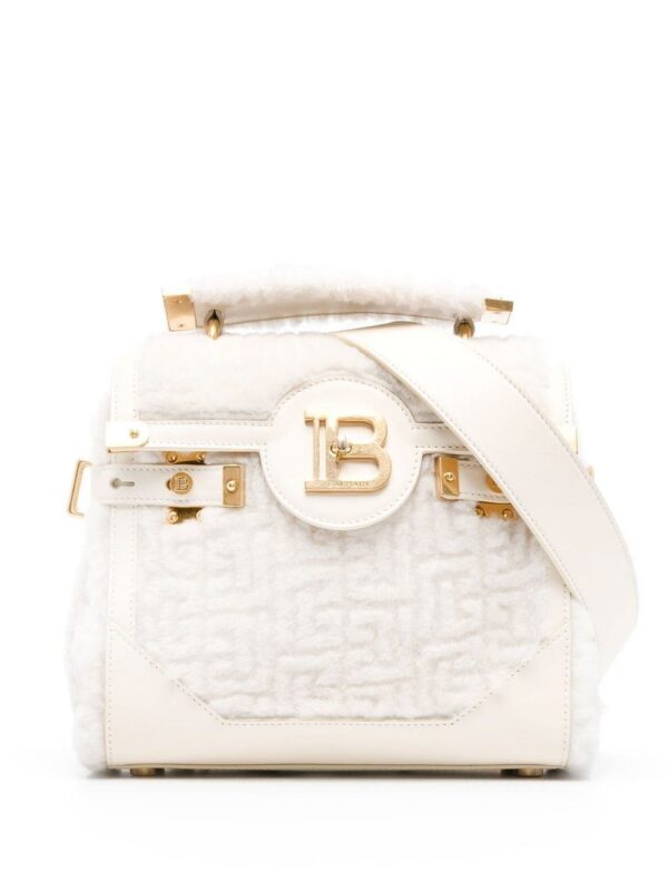 18222923_39749035_1000-1.jpg Balmain B-Buzz 23 panelled tote bag