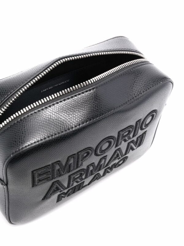 18222990_38844602_1000.jpg Emporio Armani embossed-logo crossbody bag