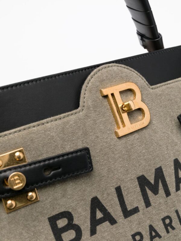 18223051_def6213a-0946-4306-a101-88add8db467d_1000.jpg Balmain logo-print tote