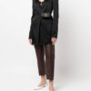 Stella McCartney S logo plaque curved belt bag