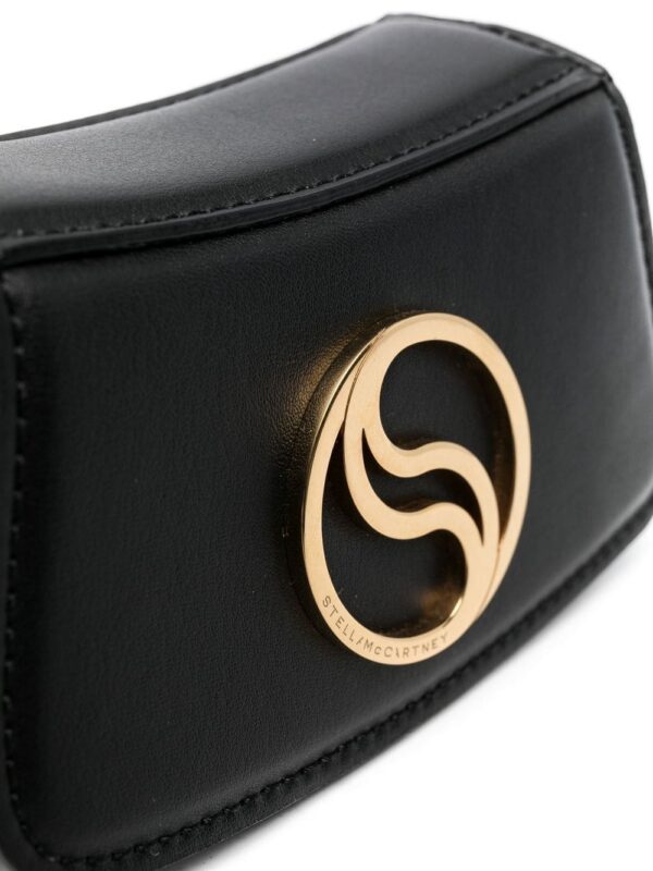 Stella McCartney S logo plaque curved belt bag