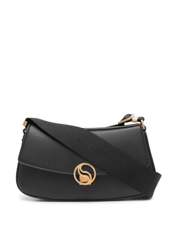 18251513_39064673_1000.jpg Stella McCartney logo clasp flap shoulder bag