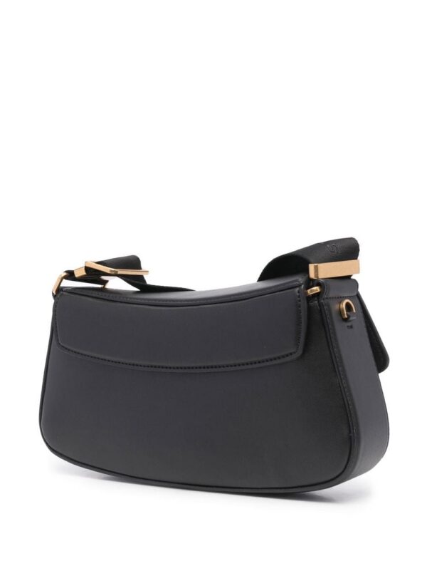 Stella McCartney logo clasp flap shoulder bag
