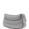 Stella McCartney  S logo-plaque curved shoulder bag