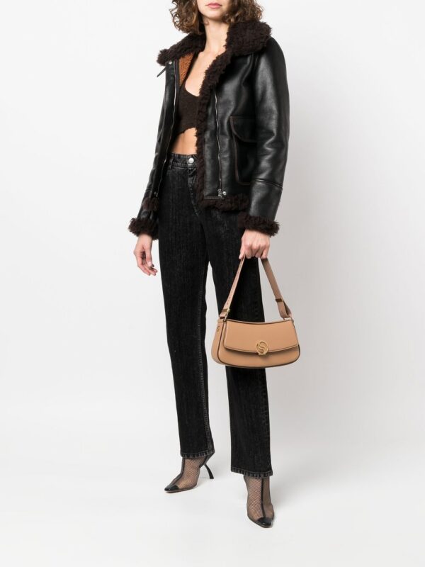 18253337_39048126_1000_de4eba96-0c38-466e-85fc-e7baa3e6edf4.jpg Stella McCartney logo clasp flap shoulder bag