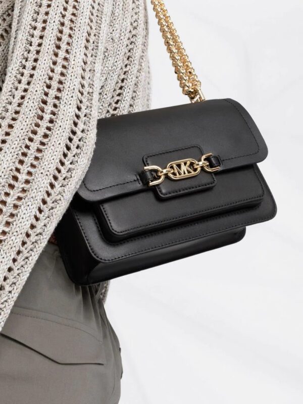 18259814_38996365_1000.jpg Michael Michael Kors Heather logo-plaque shoulder bag