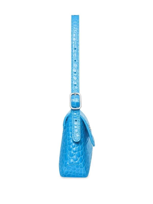 Balenciaga XX small Flap croc-effect shoulder bag