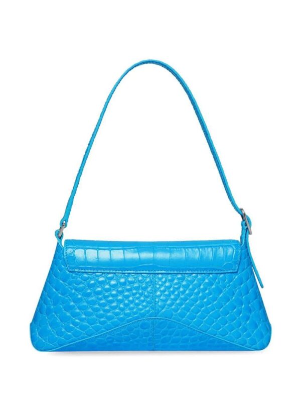 Balenciaga XX small Flap croc-effect shoulder bag