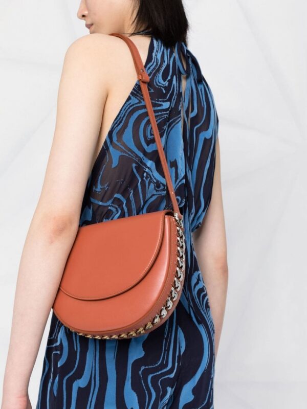 Stella McCartney medium Frayme flap shoulder bag