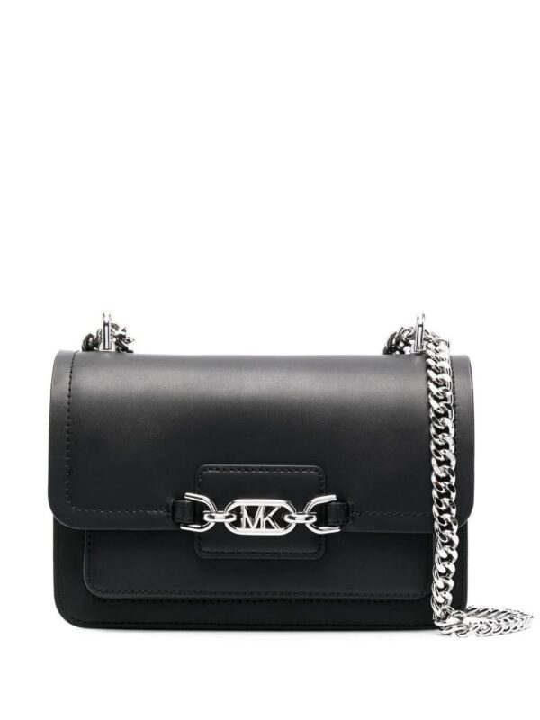 18329538_39296219_1000.jpg Michael Michael Kors Heather logo-plaque crossbody bag