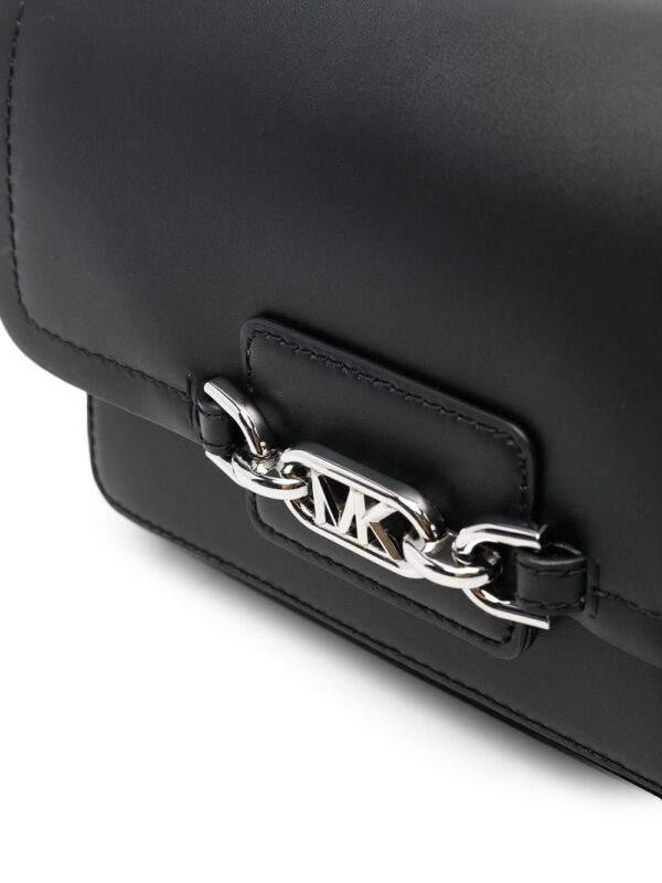 18329538_39336942_1000.jpg Michael Michael Kors Heather logo-plaque crossbody bag