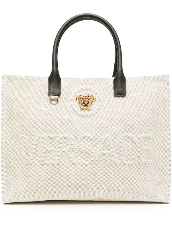 18330820_39177633_1000.jpg Versace La Medusa canvas tote bag