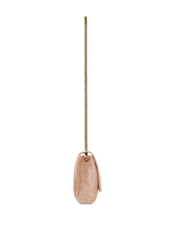 Saint Laurent  Kate monogram-plaque shoulder bag