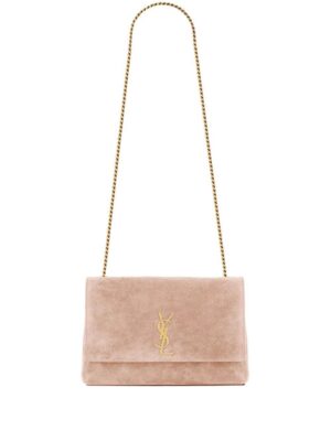 18331359_44367591_1000.jpg Saint Laurent Kate monogram-plaque shoulder bag