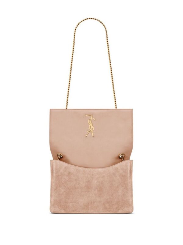 Saint Laurent  Kate monogram-plaque shoulder bag