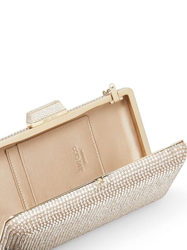 18341885_39793144_1000.jpg Jimmy Choo Clemmie crystal-embellished clutch bag