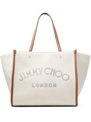18342430_39553672_1000.jpg Jimmy Choo Varenne canvas tote bag
