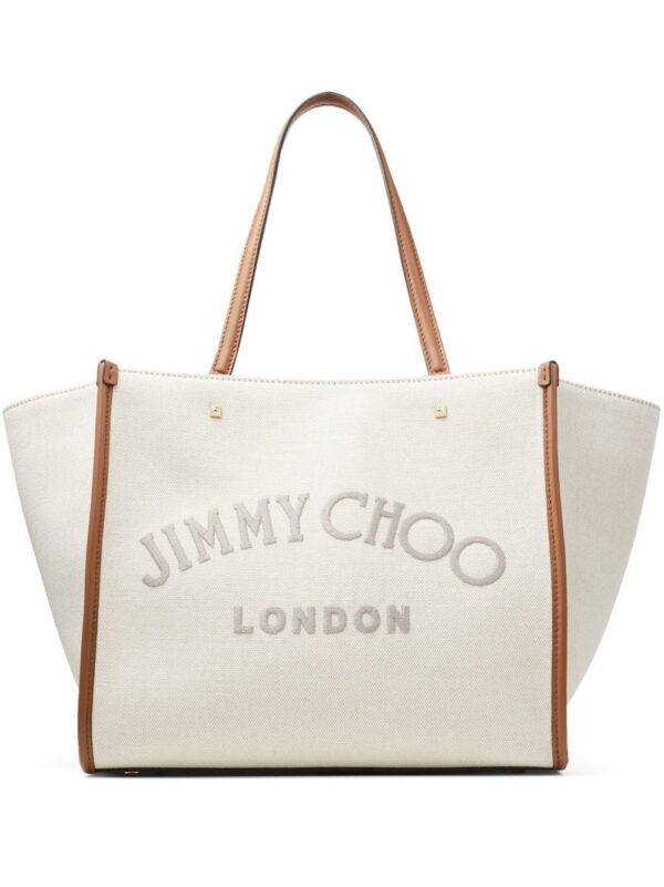 18342430_39553672_1000.jpg Jimmy Choo Varenne canvas tote bag