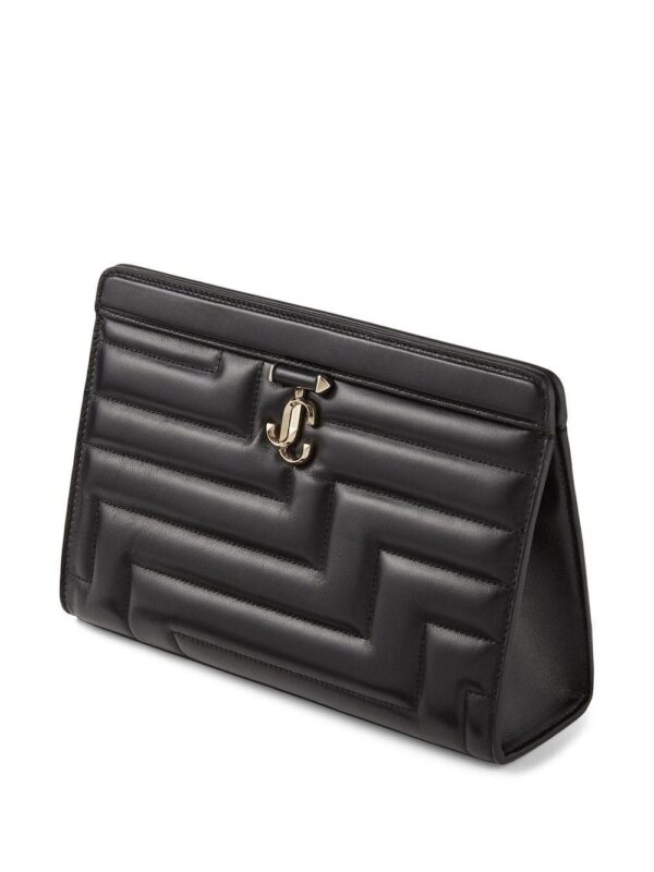Jimmy Choo Avenue quilted pouch