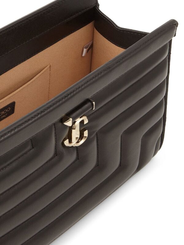 Jimmy Choo Avenue quilted pouch