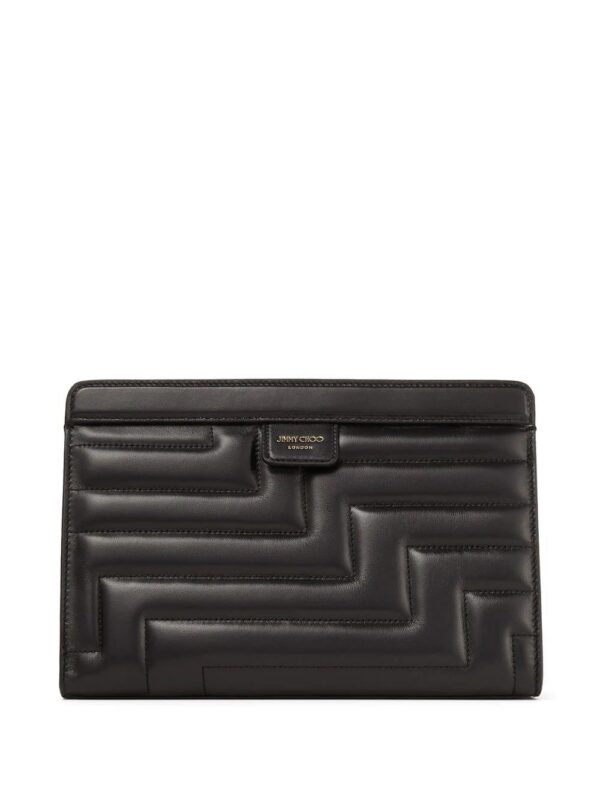 18343103_39969291_1000.jpg Jimmy Choo Varenne Avenue quilted clutch bag
