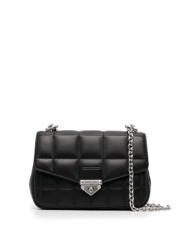 18353943_39538571_1000_da673a4d-eda9-460f-bda0-282f936ee432.jpg Michael Kors Soho quilted chain shoulder bag