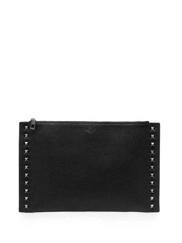 Valentino Garavani studded leather clutch-bag Bag