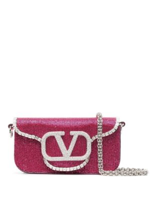 18364251_40032445_1000.jpg Valentino Garavani VLogo sequinned clutch bag